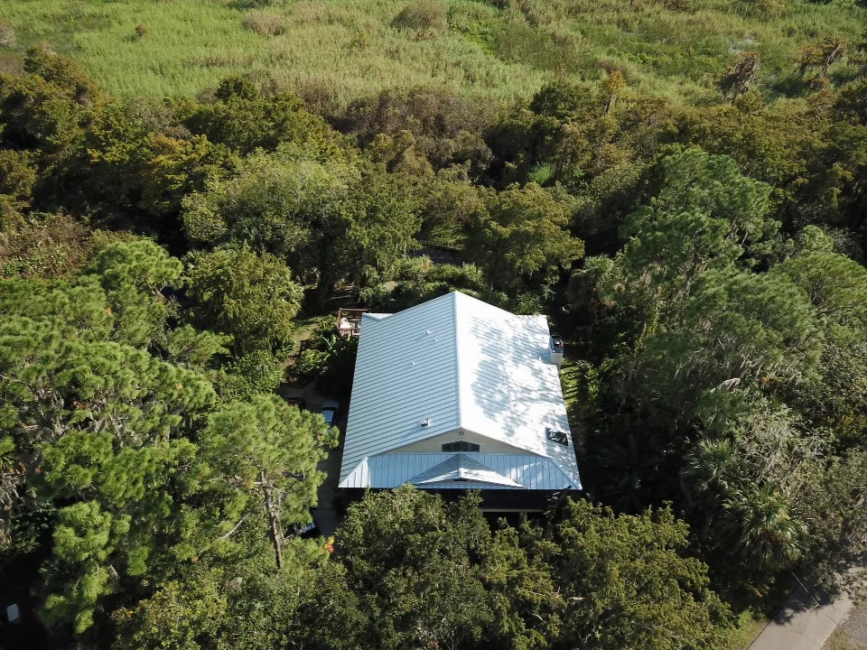 Metal Roof w/ Custom Skylight