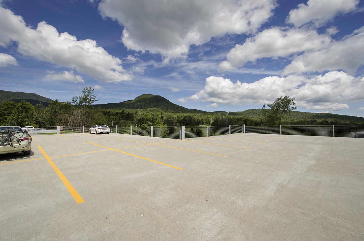 Tram Parking Deck at Jay Peak Resort - Gallery Image